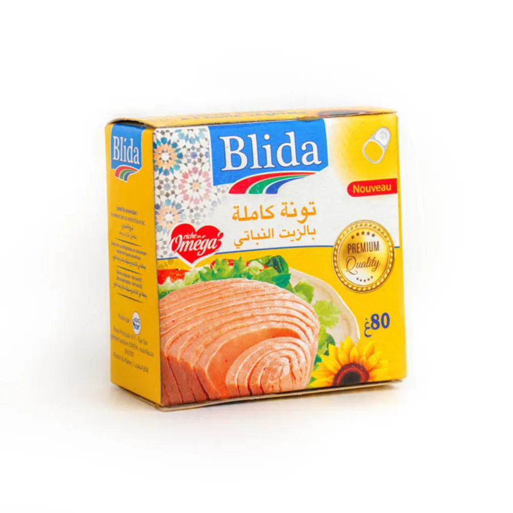 Blida Thon entier à l&rsquo;huile végétale